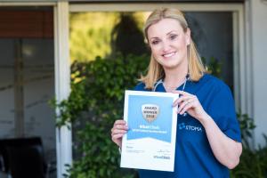 &Tau;&omicron; &omicron;&delta;&omicron;&nu;&tau;&iota;&alpha;&tau;&rho;&iota;&kappa;ό &kappa;έ&nu;&tau;&rho;&omicron; STOMA &pi;&alpha;&rho;έ&lambda;&alpha;&beta;&epsilon; &tau;&omicron; &beta;&rho;&alpha;&beta;&epsilon;ί&omicron; Best Service Award 2018