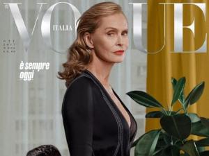 Timeless Issue: &Eta; Vogue Italia &alpha;&phi;&iota;&epsilon;&rho;ώ&nu;&epsilon;&iota; ό&lambda;&omicron; &tau;&omicron; &tau;&epsilon;ύ&chi;&omicron;&sigmaf; &Omicron;&kappa;&tau;&omega;&beta;&rho;ί&omicron;&upsilon; &sigma;&tau;&iota;&sigmaf; &gamma;&upsilon;&nu;&alpha;ί&kappa;&epsilon;&sigmaf; ά&nu;&omega; &tau;&omega;&nu; 60