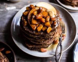 Healthy pancakes &mu;&epsilon; 4 &upsilon;&lambda;&iota;&kappa;ά