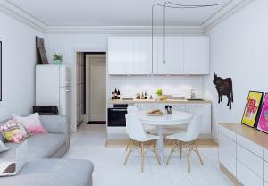 Ενιαίο σαλόνι με κουζίνα; Πώς θα γίνει λειτουργικά και όμορφα;